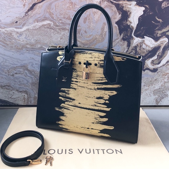 Louis Vuitton City Steamer Golden Light MM Tote - Picture 3 of 8